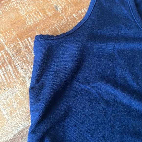 J Crew bodysuit, cotton, navy blue, small - Picture 4 of 8